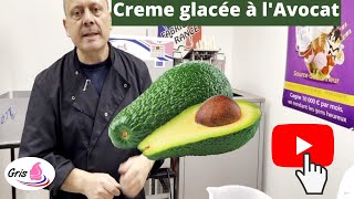 Comment faire une crème glace à lavocat  recette super bonne [upl. by Alvita933]