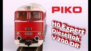 PIKO V067 H0 Expert Diesellok V 200 DR  Modellvorstellung [upl. by Horan571]