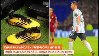 Khám phá đôi adidas X Speedflow3 Messi TF  Mi Historia dành riêng cho Messi shorts trending [upl. by Nulubez]