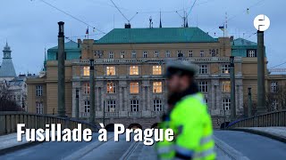 Plusieurs morts dans une fusillade dans une université à Prague [upl. by Inah837]