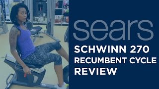 Schwinn 270 Recumbent Cycle Review [upl. by Fish]