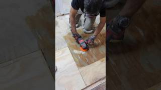 Plywood Mortar Removal Tips  shorts homerepairtutor [upl. by Htes]