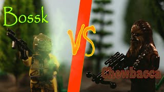 LEGO Chewbacca vs Bounty Hunter Bossk [upl. by Alaric]