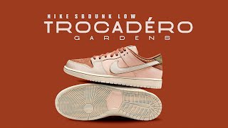 TROCADÉRO GARDENS 2024 Nike SB Dunk Low Pro DETAILED LOOK  RELEASE INFO [upl. by Noreen317]