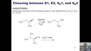 Chapter 9 – Elimination Reactions Part 6 of 8 [upl. by Ciapha]