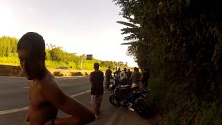 FABINHO DA HORNET  CBR1000 PEDINDO AJUDA AOS POLICIAIS RODOVIARIOS APÓS SOFRER TENTATIVA DE ASSALTO [upl. by Salahcin]