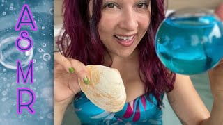 Asmr  Exfoliating Mermaid Spa  Personal Attention [upl. by Nadabus310]