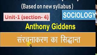 Anthony Giddens [upl. by Akinahs158]