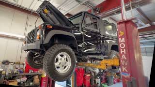 1995 Land Rover Defender 90 NAS showcases the undercarriage [upl. by Aholah730]