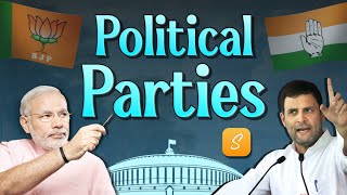 Political Parties Class 10 Full Chapter Animation  Class 10 Civics Chapter 4  CBSE  NCERT [upl. by Sharlene441]