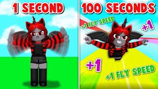 Fly EVERY SECOND  Roblox [upl. by Ermey890]