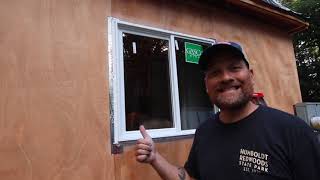 Installing New Windows on an Old Single Wide Mobile Home [upl. by Niloc]