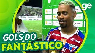 GOLS DO FANTÁSTICO🐴⚽CLÁSSICO NO PAULISTA GOLEADA DO FORTALEZA E MUITA MÚSICA  geglobo [upl. by Middleton286]