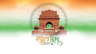 26 January Republic Day of India Motion Graphics in Hindi Full HD 1920x1080 2022 [upl. by Baalbeer185]