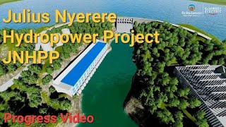 Julius Nyerere Hydropower Project JNHPP Current Progress [upl. by Nwahsel]