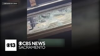 Roseville Galleria jewelry store hit in smashandgrab robbery [upl. by Nonnahs551]