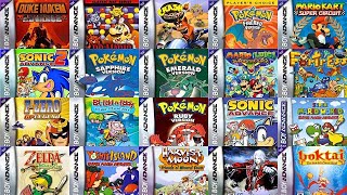 TOP 50 BEST GBA GAMES OF ALL TIME BEST GAME BOY ADVANCE GAMES [upl. by Bal]