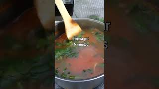 Cómo hacer sopa de papa con espinacas receta fácil y deliciosa  Recetas mexicanas  Cocina Vital [upl. by Godard]