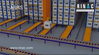 ASRS Automated Storage and Retrieval Systems Warehousing Technology [upl. by Goldfarb]