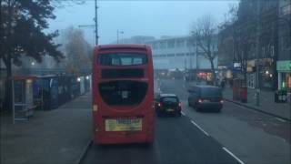 FULL ROUTE VISUAL  London Bus Route 607  Uxbridge to White City  TE1582 LK08FND [upl. by Atinehs]