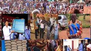 Remise des dons importants par le sénateur Auguy Ilunga à sa base [upl. by Eudora25]