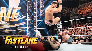 FULL MATCH John Cena amp LA Knight vs The Bloodline WWE Fastlane 2023 [upl. by Elwee]