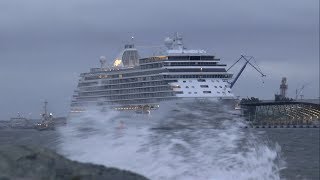 Stürmischer 3fach Anlauf in Rostock  Warnemünde  2 Juli 2017 [upl. by Aniluap]