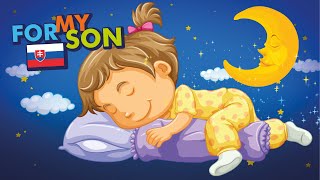 🇸🇰♫👧❤️🌛  BEZ REKLÁM  Uspávanka pre deti uspávanky pre bábätká ⭐️🌙 ForMySonSK [upl. by Silvan]