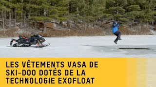 Comment utiliser les vêtements Vasa de SkiDoo [upl. by Catherina]