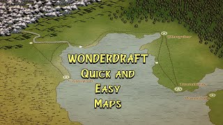 DampD Tools Wonderdraft  EASY DETAILED MAPS [upl. by Salazar]