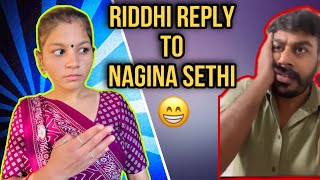 Nagina sethi ki band baja di 🤣  Funny reply  sehwagriddhi [upl. by Danete231]