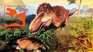 Saurian  THE LIFE OF A REX MAJOR Rex AI Improvements Getting Poisoned New Creature  Gameplay [upl. by Hola]