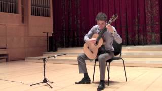 Stephen Dodgson  Partita for Guitar  2 Molto Vivace [upl. by Ojela431]