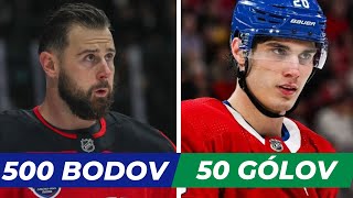 Slováci v NHL siahajú po míľnikoch [upl. by Eirok]