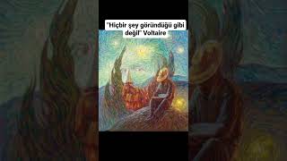 HİÇBİR ŞEY GÖRÜNDÜĞÜ GİBİ DEĞİLDİR Voltaire [upl. by Fording]