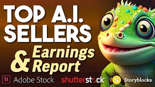 How to Sell AI Images on Adobe Stock  Top Sellers and My Earnings adobestock aiart ai Make Money [upl. by Selrahcnhoj497]