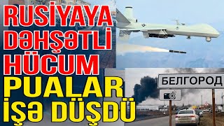 Ukraynadan Rusiyaya dəhşətli PUA hücumu  Dağıntılar var  Gündəm Masada  Media Turk TV [upl. by Nyrrad676]