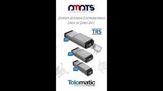 Actuador Electromecánico Lineal quotTRSquot Tolomatic tipo quotSliderquot [upl. by Ialohcin]