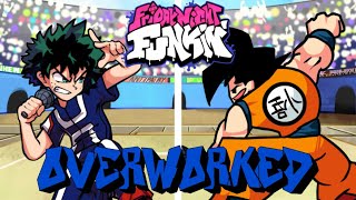 Youve overworked yourself for this huh FNF Overworked but its a Izuku Midoriya and Goku cover [upl. by Clower]