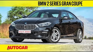 BMW 220i Gran Coupe  frontwheel drive 190hp petrol BMW driven  First Drive  Autocar India [upl. by Nelak]