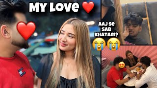 Jealousy Prank On Anmol 💔 With My New Boyfriend He Started Crying 😭 [upl. by Lemkul]