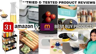 31 AMAZON amp MEESHO TRIED amp TESTED KITCHEN PRODUCTS  MustHave Kitchen Items  Amazon Kitchen Items [upl. by Annirac30]