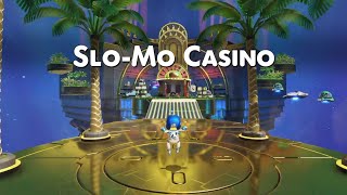 ASTRO BOT SloMo Casino 100 Walkthrough Gameplay  All Bots and Puzzle Pieces [upl. by Amolap182]