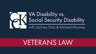 VA Disability vs Social Security Disability [upl. by Jeth]