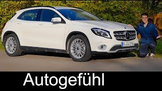 Mercedes GLA FULL REVIEW test 2018 Facelift GLA 220 Style  Autogefühl [upl. by Aztirak136]