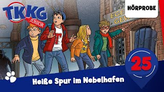 TKKG Junior Folge 25 Heiße Spur im Nebelhafen  Hörspiel [upl. by Eicram]