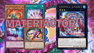 NEW MATERIACTOR deck Oct2024  Testing new support [upl. by Gretta]