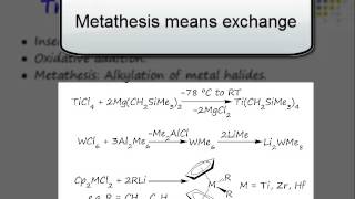 Chemistry Vignettes Synthesis of transition metal alkyls [upl. by Normalie]