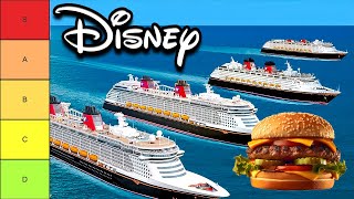 Disney Cruise FOOD Ranked  Fan Favorite Dining [upl. by Annawd]