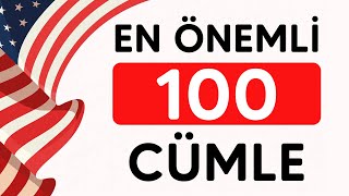 En çok kullanılan 100 ingilizce cümle  Türkçesi ve Okunuşu  Arda Erol [upl. by Ennovehc132]